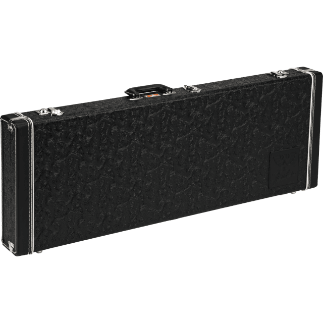 Astuccio Fender  Waylon Jennings Strat/Tele Case, Black Tooled Leather