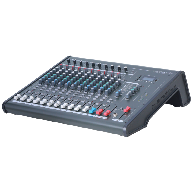 12 Channel Professional Mixing Console with Media & Bluetooth