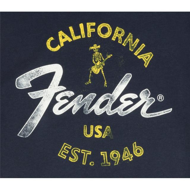 Fender® Baja Blue T-Shirt, Blue, M