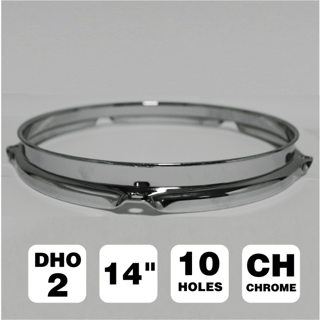 14" batter head snare drum hoop