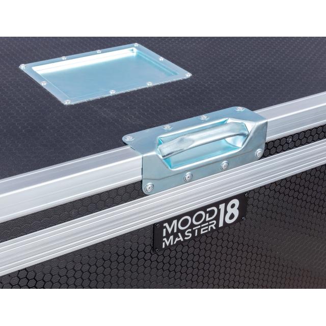 FLIGHT CASE CENTOLIGHT PER 4 MOODMASTER 18