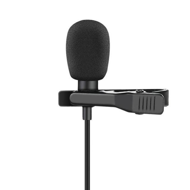 Microfono Lavalier omnidirezionale per podcast e registrazione