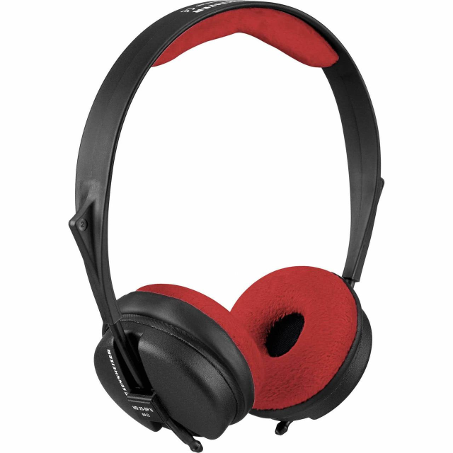 Earpad Set TEDDY for Sennheiser HD 25 SP - red