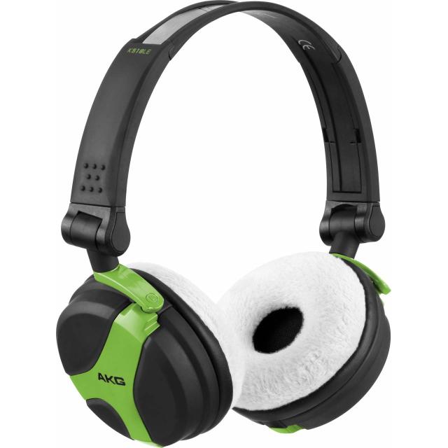 Earpad Set TEDDYfor AKG K518 DJ & K518 LE - white