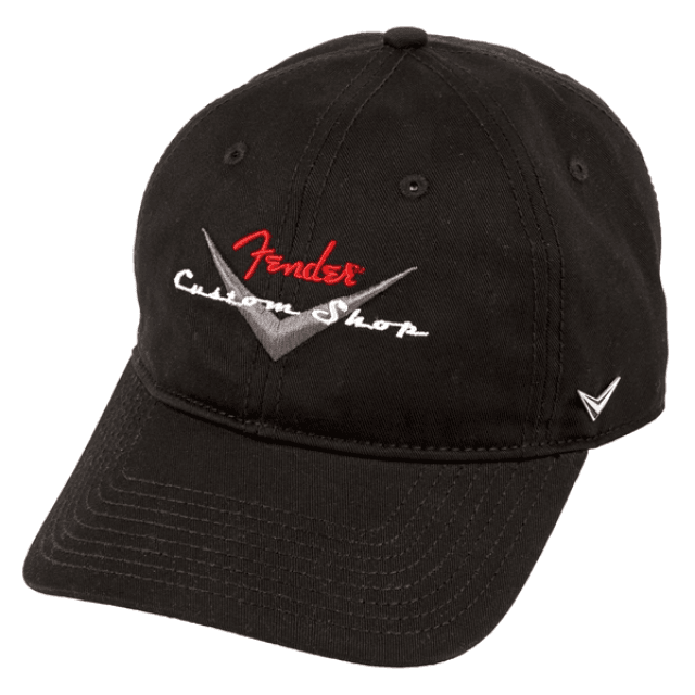 Fender® Custom Shop Baseball Hat Black One Size Fits Most