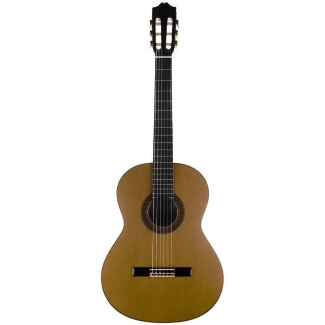 Classical guitar with red cedar solid top