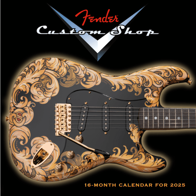 2025 Fender® Custom Shop Calendar