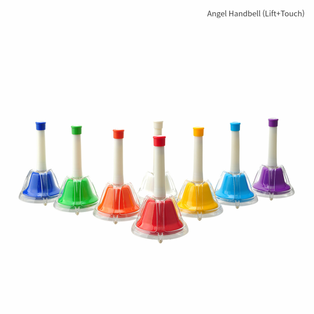 Set 8 campanelle multicolore al tocco