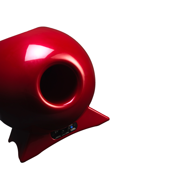 Subwoofer Passivo da 15" in Fibra di Vetro con Carico Reflex (colore Rosso)