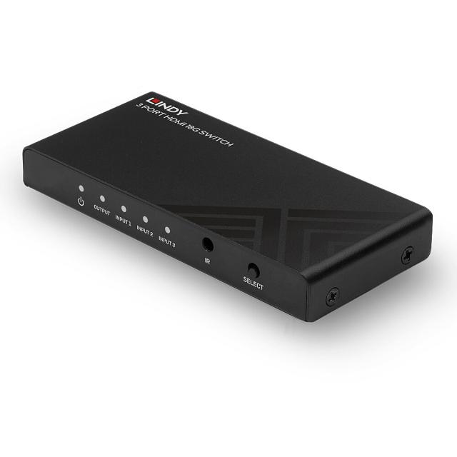 Switch HDMI 2.0 18G 3 Porte
