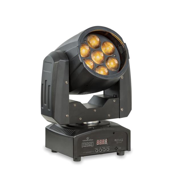 SOUNDSATION  LED WASH MOVING HEAD WITH ZOOM  MOOD 715Z WASH 7 X 15 W