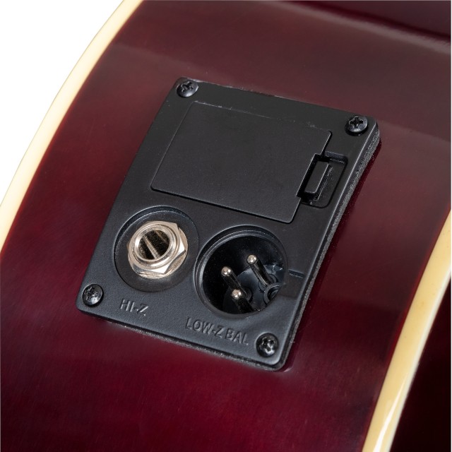 4/4 Classic guitar with spruce top (active cutaway)