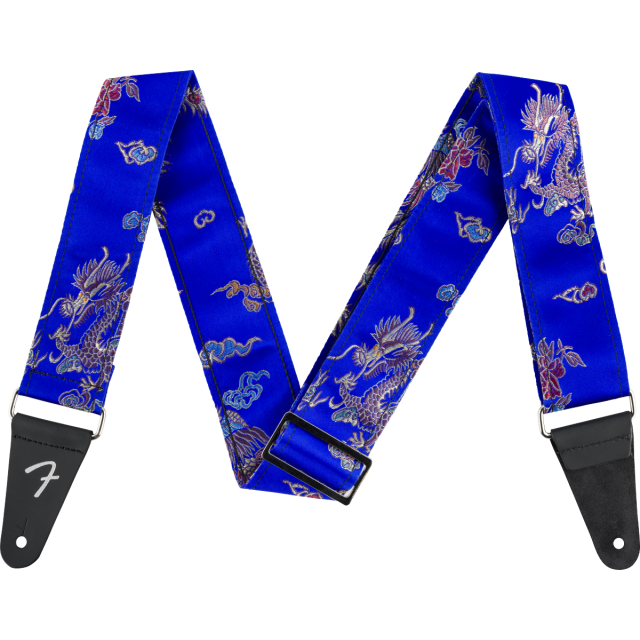 Satin Dragon Strap, Royal Blue