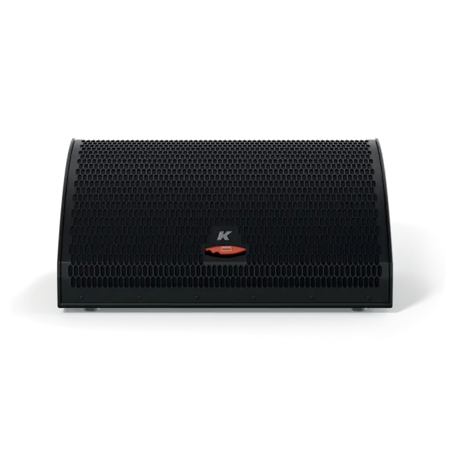 Diffusore da Palco Bi-Amplificato Passivo da 2x12"+12" Coassiale con Copertura Selezionabile (colore Nero)