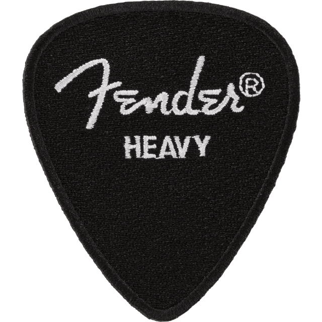 Fender Heavy Pick Patch, Black