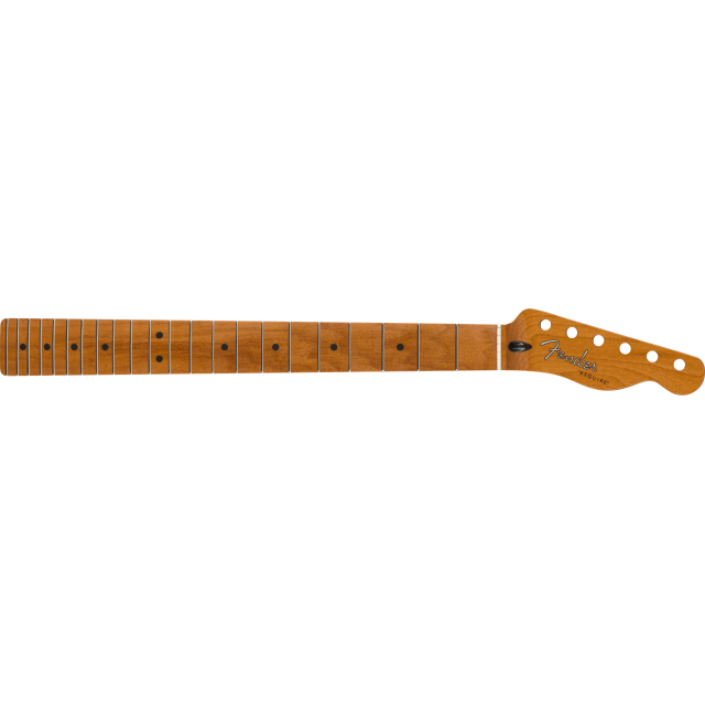 Manico Esquire modificato anni '50, 22 tasti alti e stretti, 9,5", forma a U, Roasted Maple