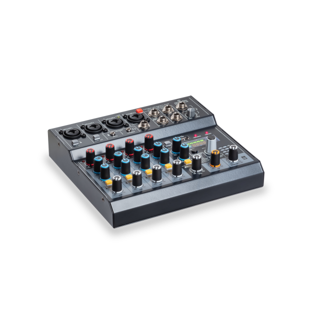 7-Channel Mixer with Digital Effect, Player, OTG and Audio Interface