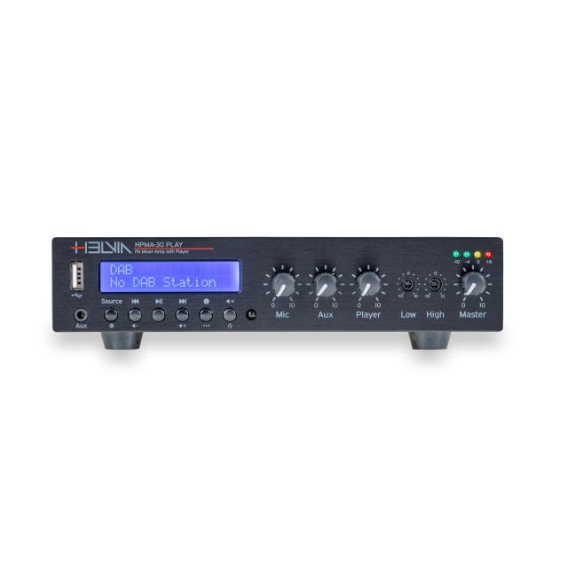 Mixer-Amplificatore Compatto in Classe-D da 30W a 1 Zona con Lettore DAB+, FM, USB, BT
