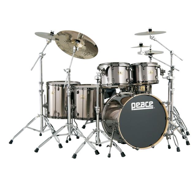 Striking wrapped finish birch 5 pcs Drum Kit