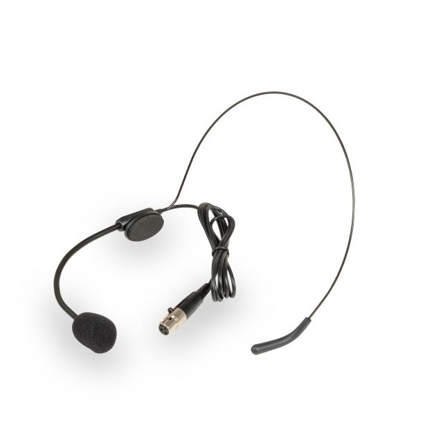 Sistema wireless compatto UHF doppio con 2x16 canali, 1 Mic. Palmare & 1 Trasm. Tascabile - 521.4-549.6MHz