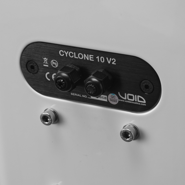 10" 2-way passive speaker for indoor/outdoor use (white)