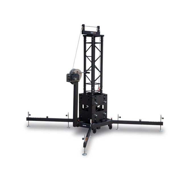 7m Structural Tower 30X30 Black, Max Load 750kg (F70TBT112)