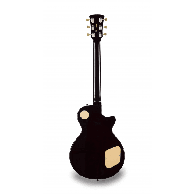 Chitarra elettrica cutaway arch top con 2 humbucker e manico set-in (mancina)