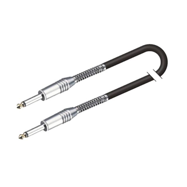 Cavo strumenti sbilanciato 6.3mm Jack MONO - 6.3mm Jack MONO / 6mt
