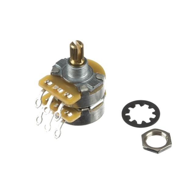 Fender Parts Dual 500K/250K Potenziometro Split Shaft