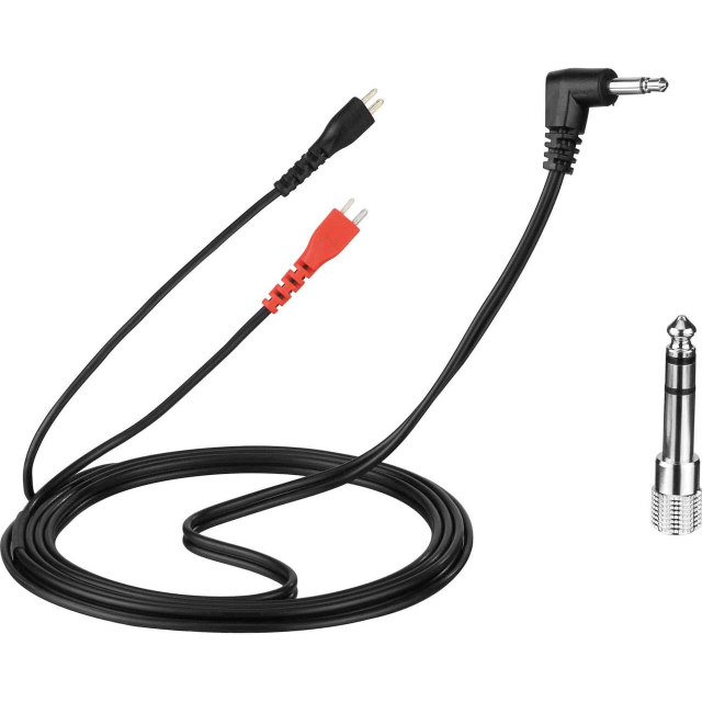 Replacement cable for Sennheiser HD 25 - 1.5m - black