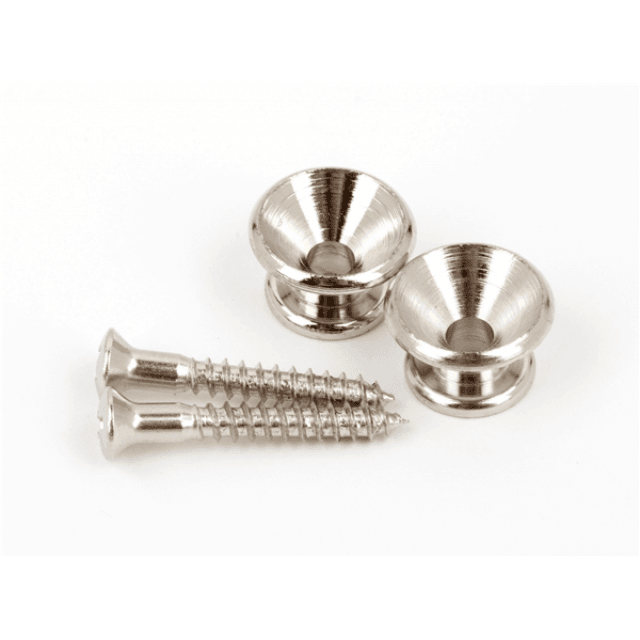 Pure Vintage Strap Buttons Nickel 2-pack