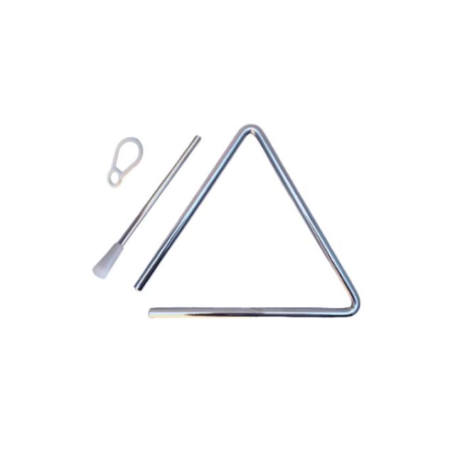 Triangolo in metallo con battente