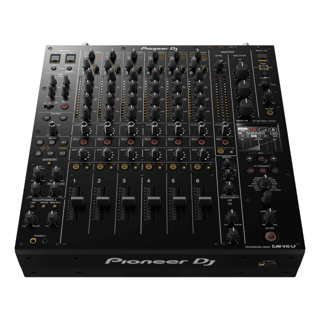 Mixer DJ a 6 canali professionale stile Creative con lunghi fader