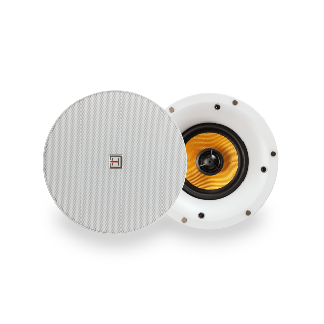30W 8ohm 2-Way Hi-Fi Ceiling Speaker with Frameless Grille