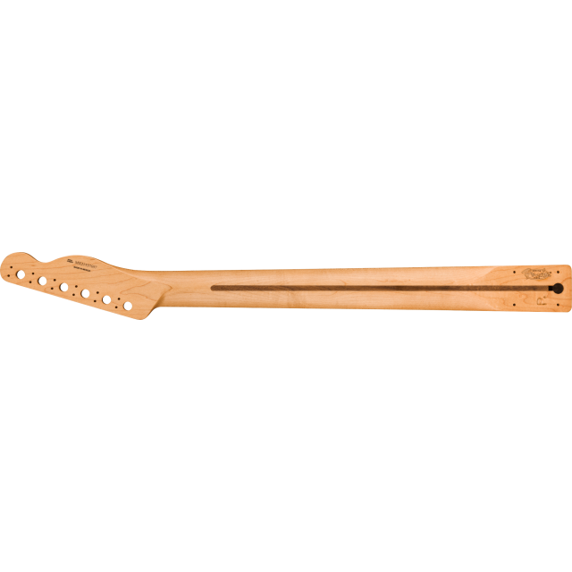 Player Series Telecaster® Reverse Headstock Neck, 22 Medium Jumbo Frets, Maple, 9.5", Modern "C"