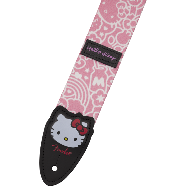 Fender® x Hello Kitty® Polyester Strap, Pink