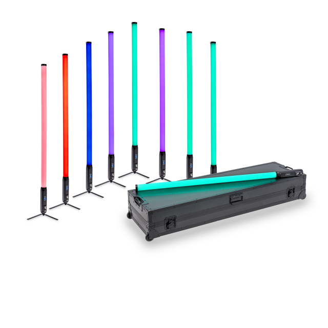 SET 8  STAGE TUBE 360 CON CUSTODIA PER LA RICARICA