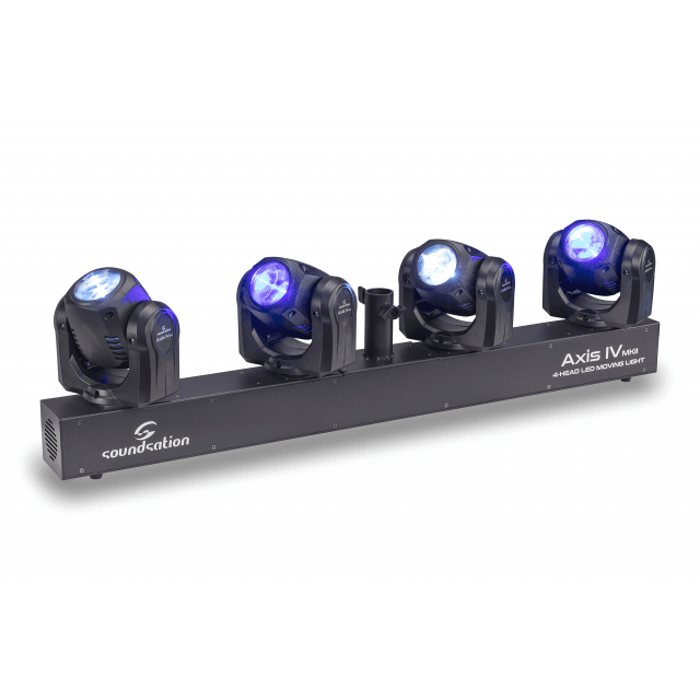 4x32W RGBW LED 4 Head Beam Moving Head