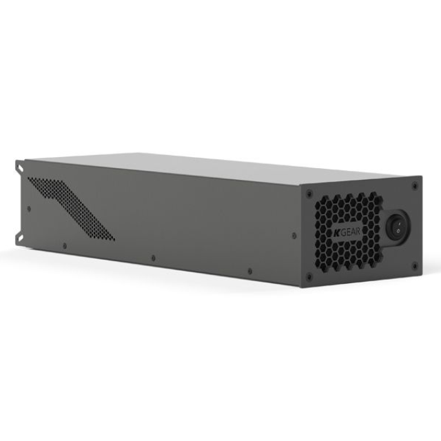 Compact 4-channel amplifier with 4x1500 W RMS @4Ω, built-in DSP and Powersoft™ module