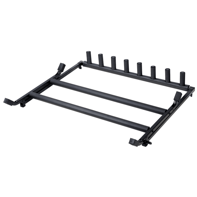 Foldable guitar stand for 7 guitars/basses