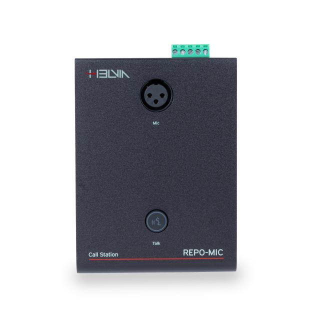 Base Microfonica Universale con Gooseneck a Elettrete, Tasto Paging e Terminale Phoenix 5-pin