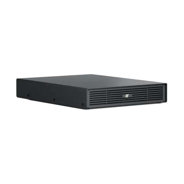 1U Half Rack Class-D Amplifier, 4x150W @ 4 Ohm, Integrated DSP, 2x2 Dante Channels Enabled