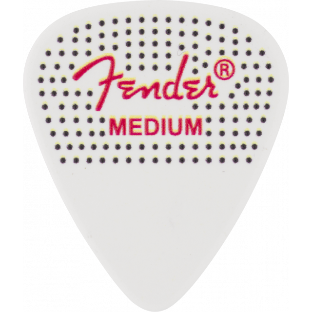 351 Dotted Celluloid Picks, 12-Pack, Medium