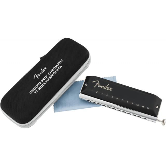 Groove Pro™ Chromatic 12-Hole Harmonica, Key of C