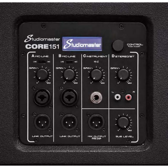 Curve Array System with 3x 5” Full range, 9x 1” Dome Tweeter and 12” Bass-Reflex Active Subwoofer