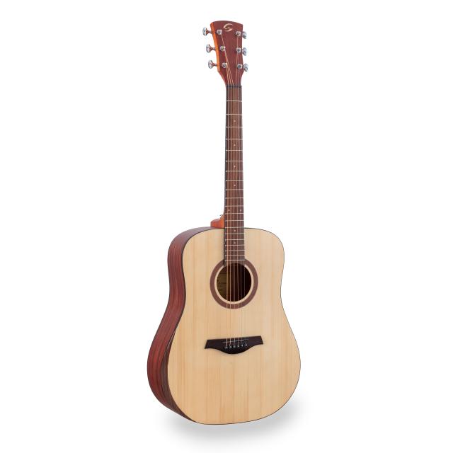 Chitarra acustica dreadnought con armrest