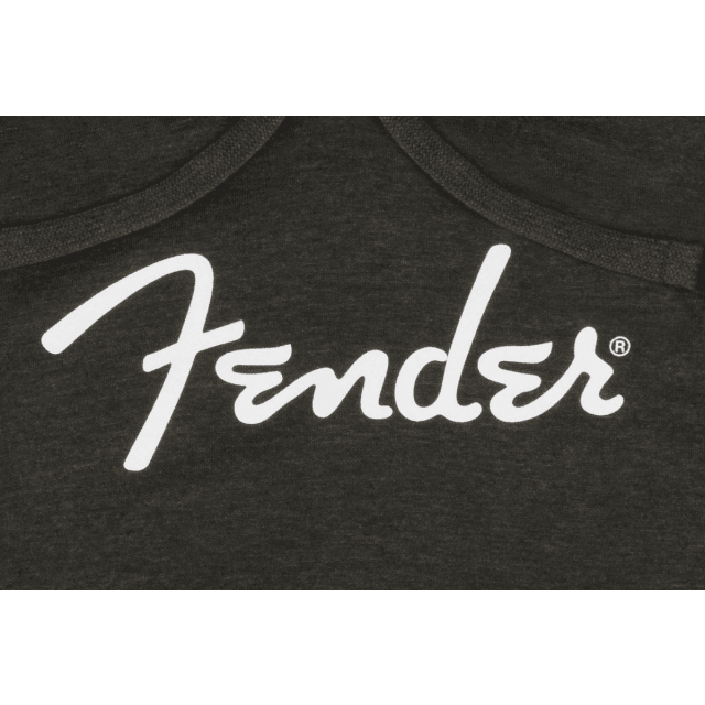Felpa Fender Spaghetti Logo Gray Heather, M