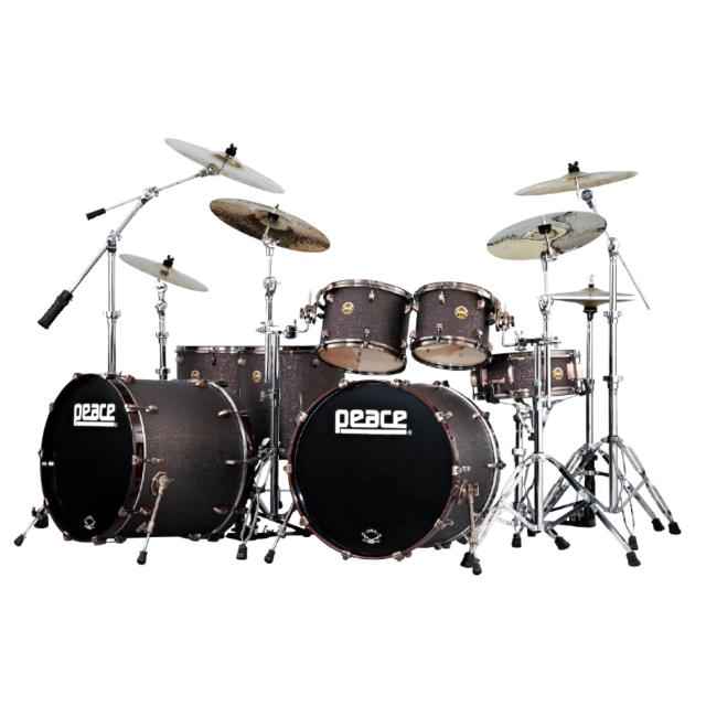 Genuine lacquered finish North American Maple 5 pcs Drum set