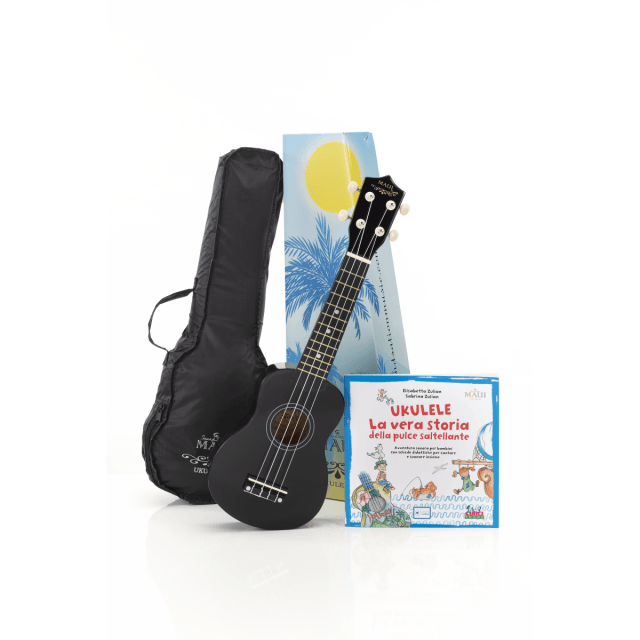 MAUI SUNNY Ukulele with bag and kids edu book (ITA)