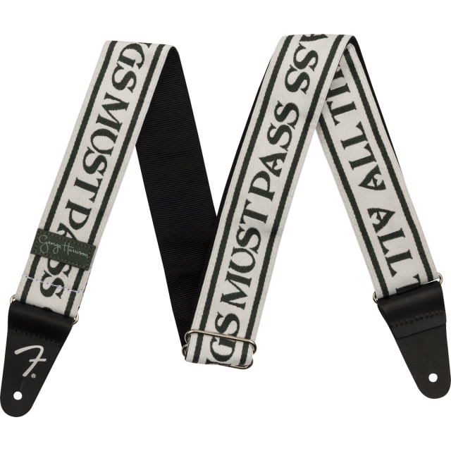 George Harrison All Things Must Pass Logo Strap White/Green